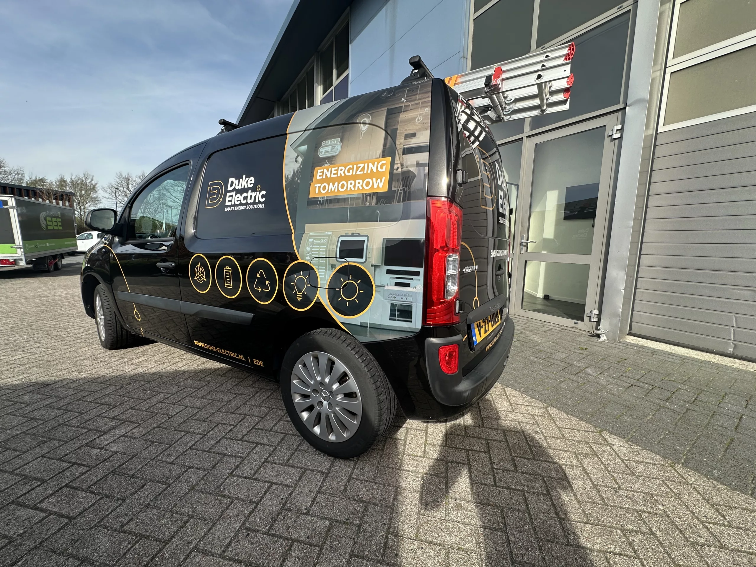 Duke Electric – Voertuigbelettering
