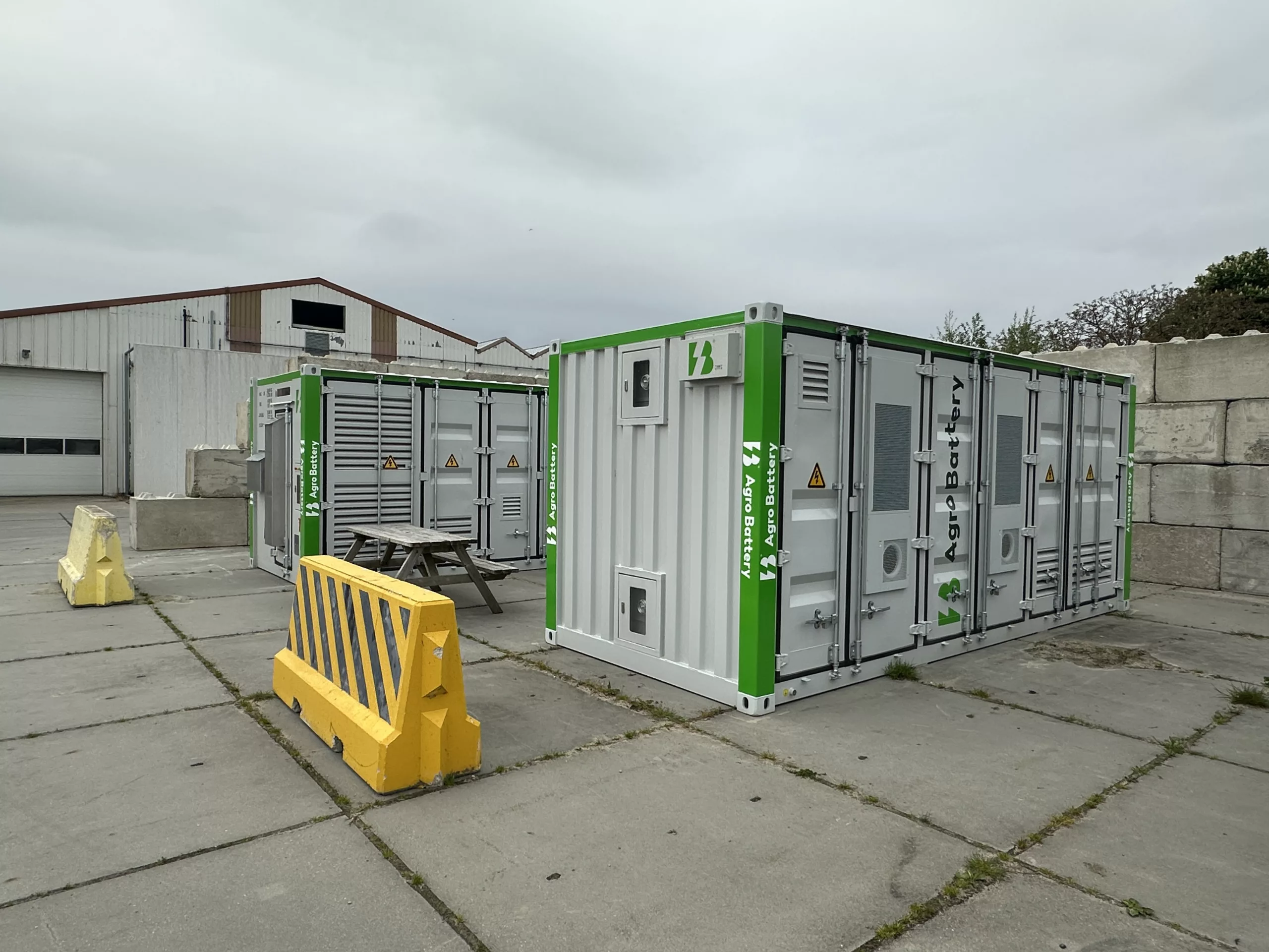 Agro Battery – Container belettering